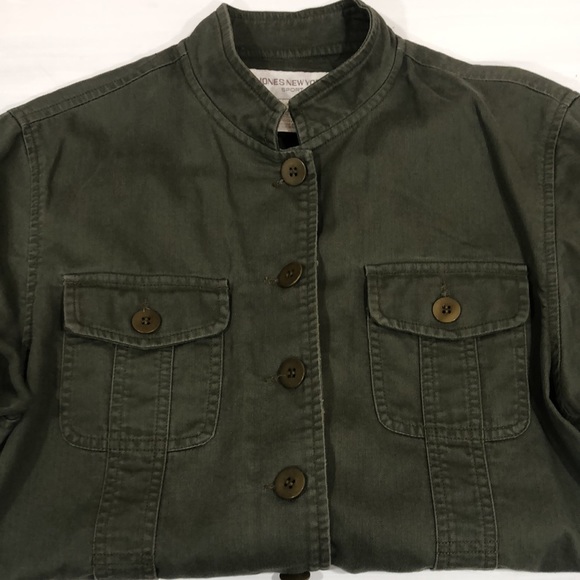 Jones New York Jackets & Blazers - Jones New York Sport Navy Green Button Down Blazer / Jacket woman medium